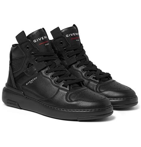 givenchy black & white leather high-top sneakers|Givenchy black friday.